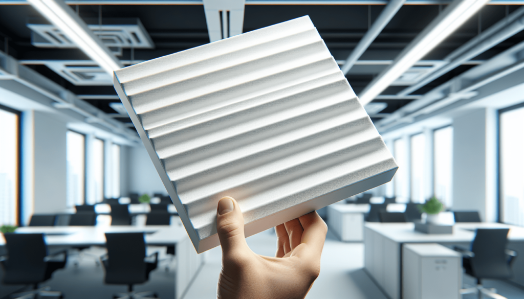 Acoustic Ceiling Or Wall Tiles-Clean