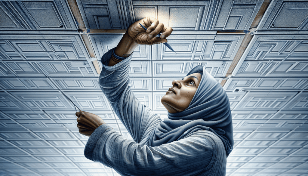 Acoustic Ceiling Tiles-Install Acoustic Ceiling Tiles-Install