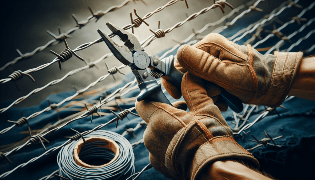 Barbed Wire Fence-Repair Barbed Wire Fence-Repair