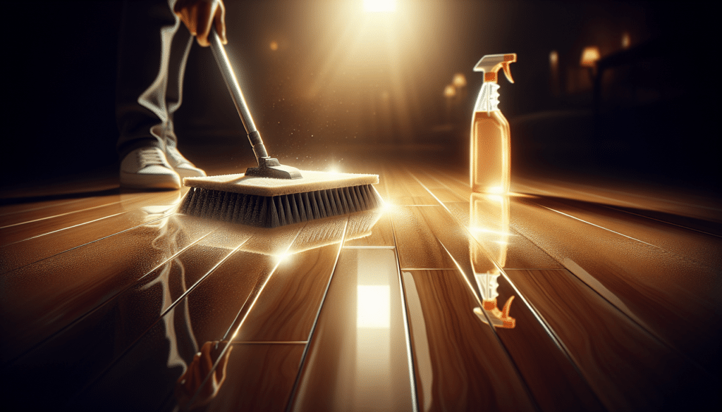 Clean-Polish Vinyl Or Wood Flooring