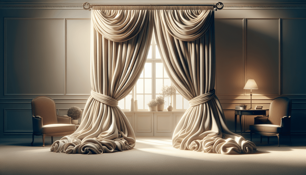 Drapes Or Curtains-Clean