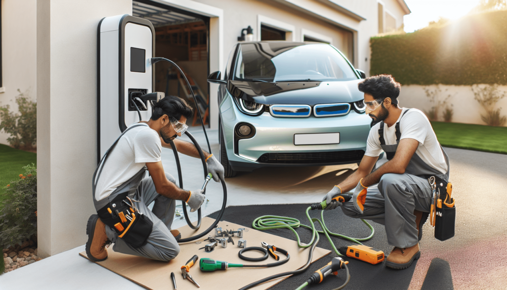 Electric Vehicle Charging Station Installation-Residential-Materials Not Provided