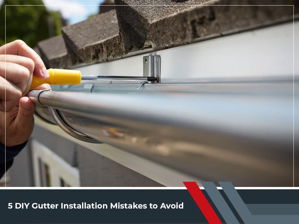 Galvanized Gutters-Install