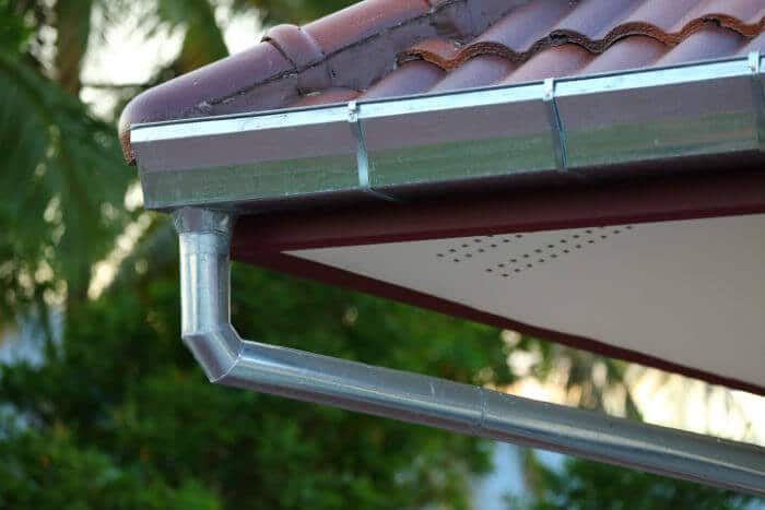 Galvanized Gutters-Install