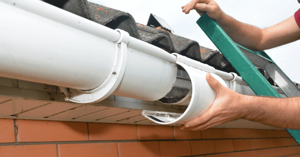 Galvanized Gutters-Repair