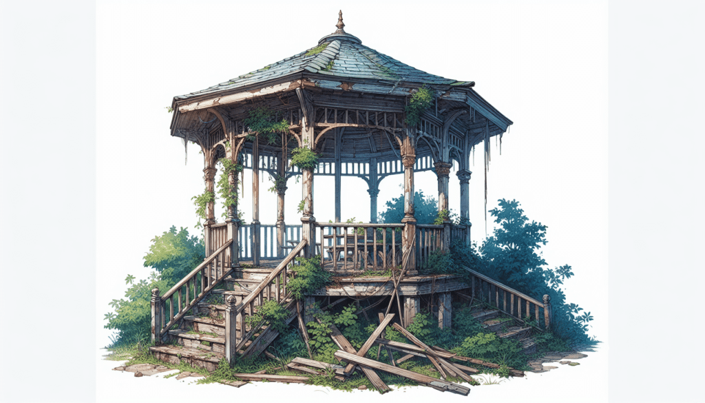 Gazebo Or Freestanding Porch-Repair