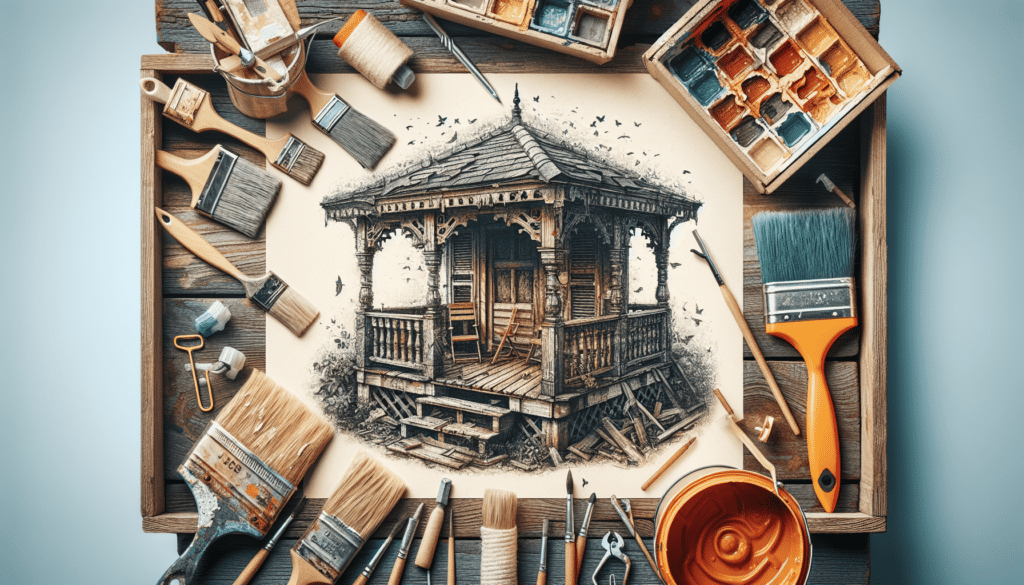 Gazebo Or Freestanding Porch-Repair