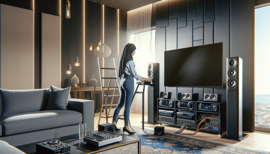 Home Theater Surround Sound System-Install