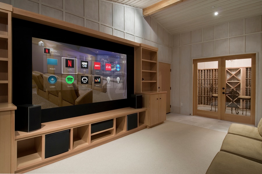 Home Theater System Or Media Center-Install