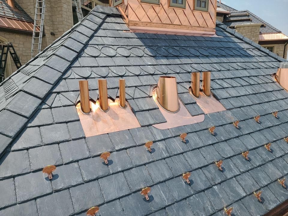 Natural Slate Roofing-Repair