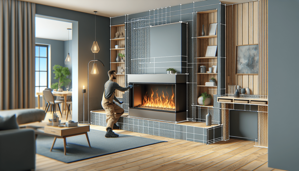 Pre-Fabricated Fireplace Unit-Gas-Install