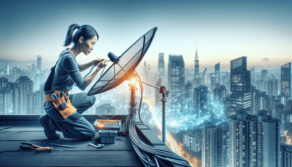 Satellite Dish System-Install