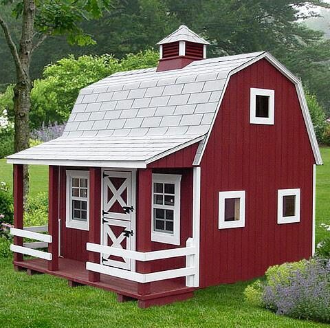 Shed-Barn Or Playhouse-Build
