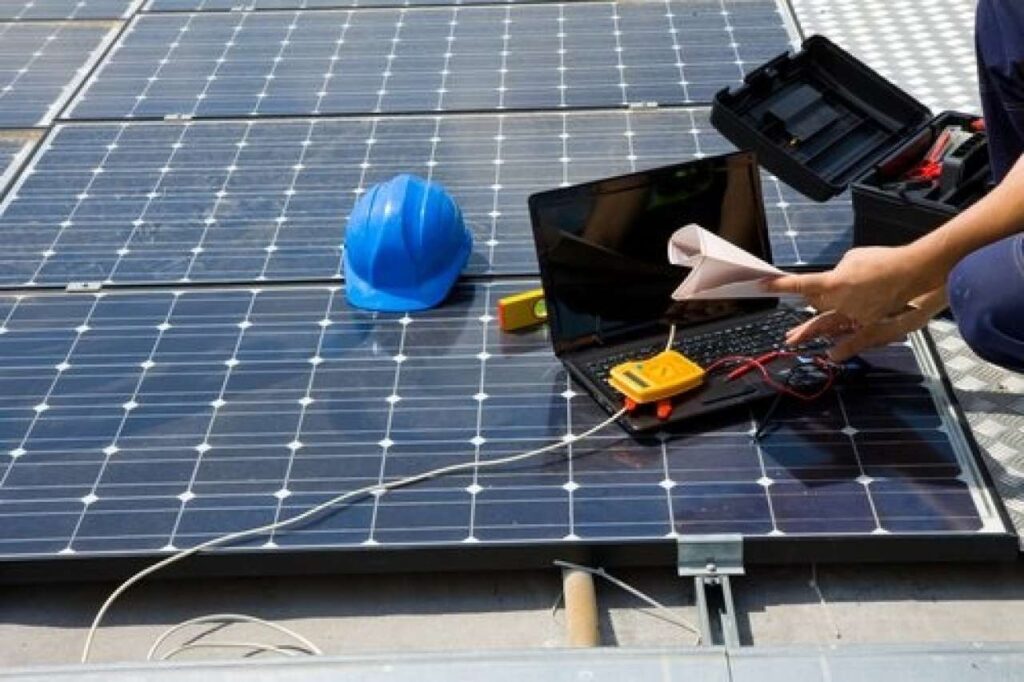 Solar Panels For Electric System-Repair