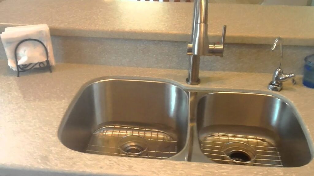 Solid Surface Countertops-Install-Concrete-Stainless Steel