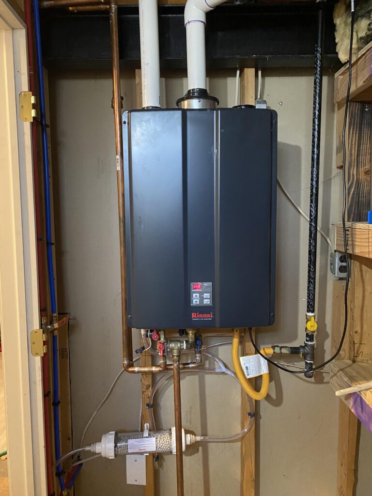Tankless Water Heater-Install