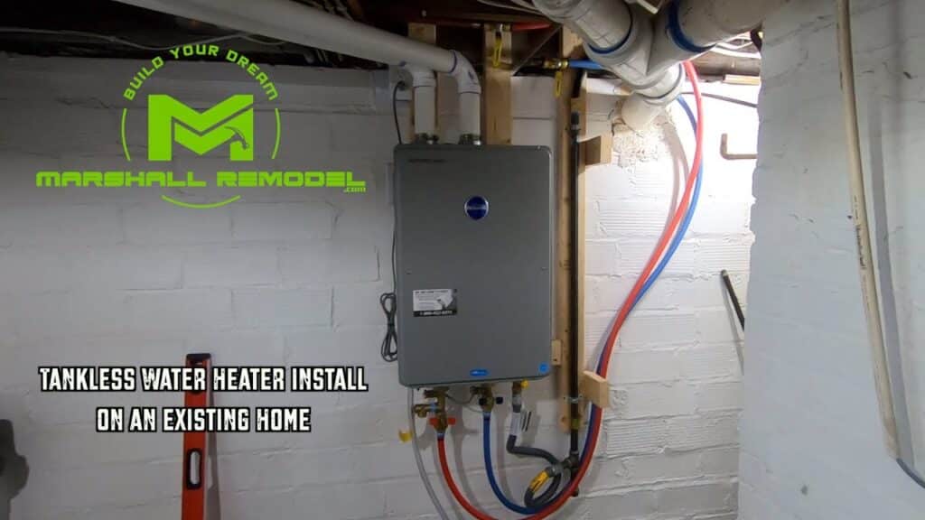 Tankless Water Heater-Install