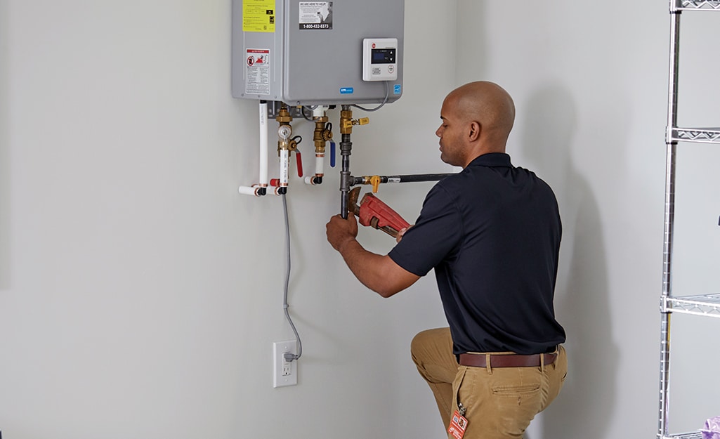Tankless Water Heater-Install