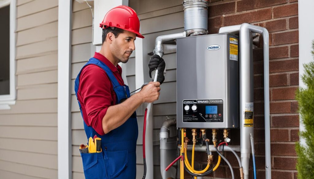 Tankless Water Heater-Repair