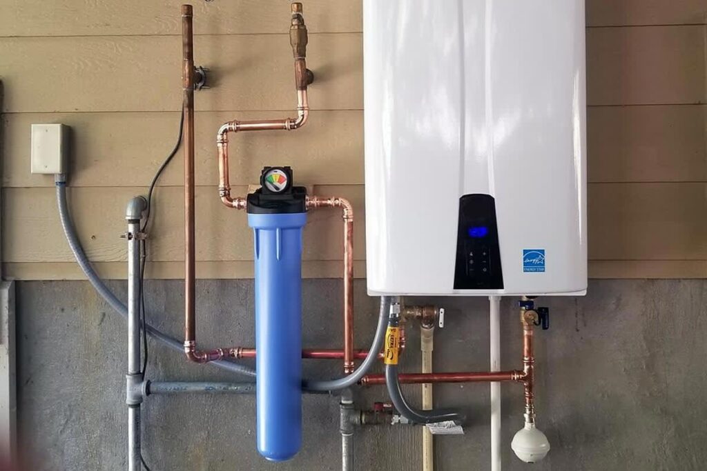 Tankless Water Heater-Repair