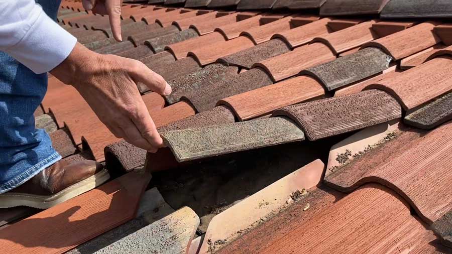 Traditional Tile Roofing-Repair