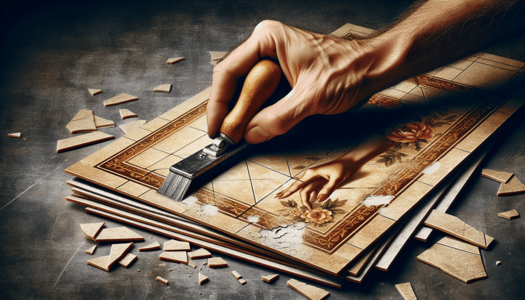 Vinyl Or Linoleum Sheet Flooring Or Tiles-Repair