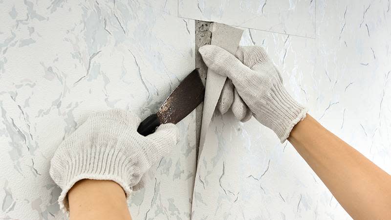 Wallcovering Or Wallpaper-Removal